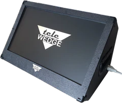 Dual TeleWedges - 27 inch - Horizontal Lyric Teleprompters - HDMI Splitter included!